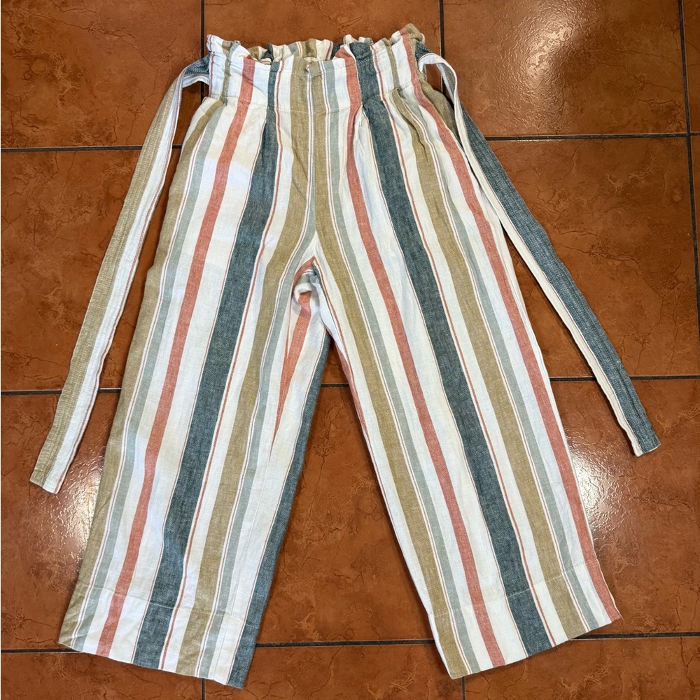 MADEWELL Striped woman pants